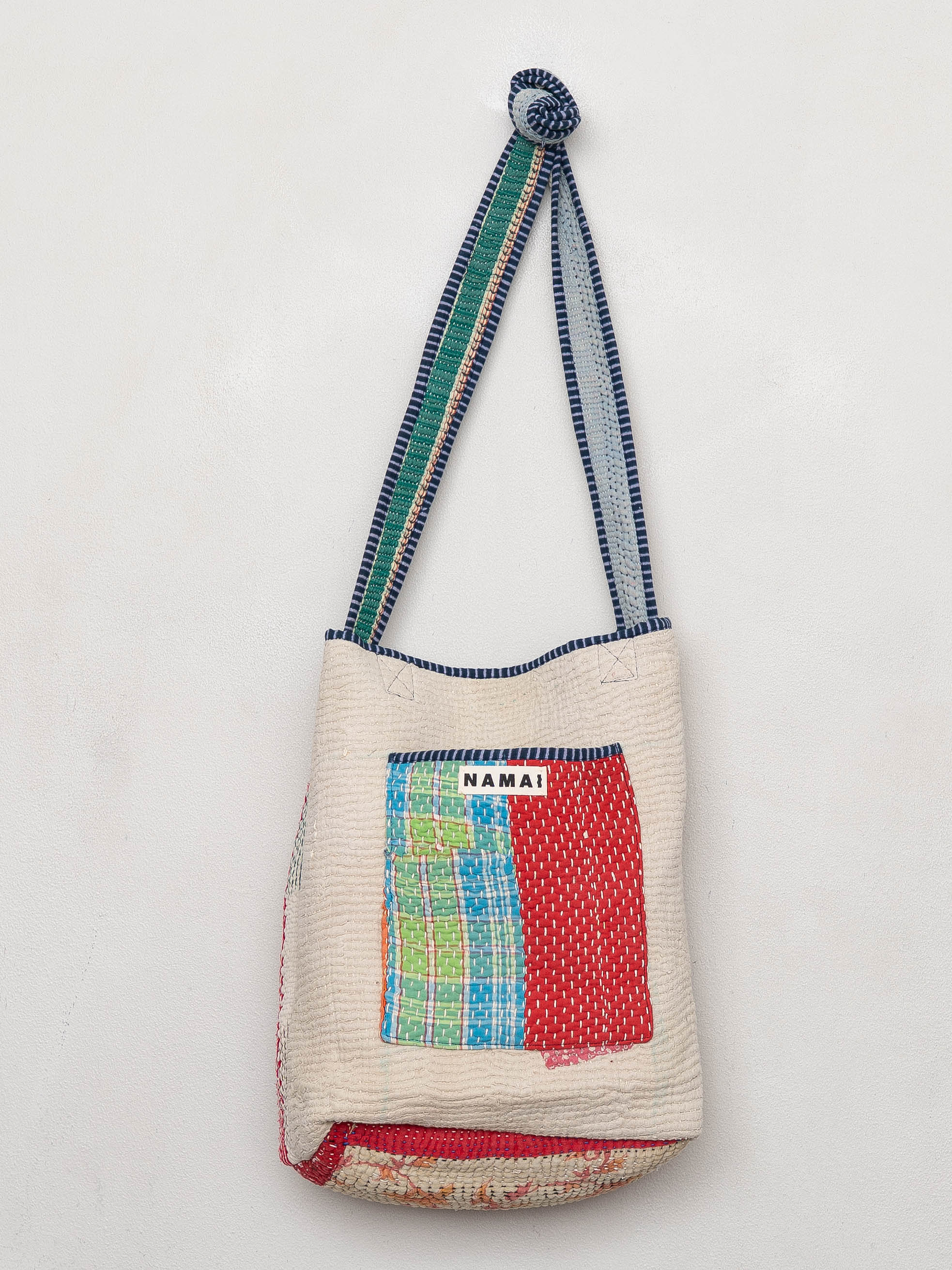 The Xoti II Zero-Waste Quilted Kantha Bag