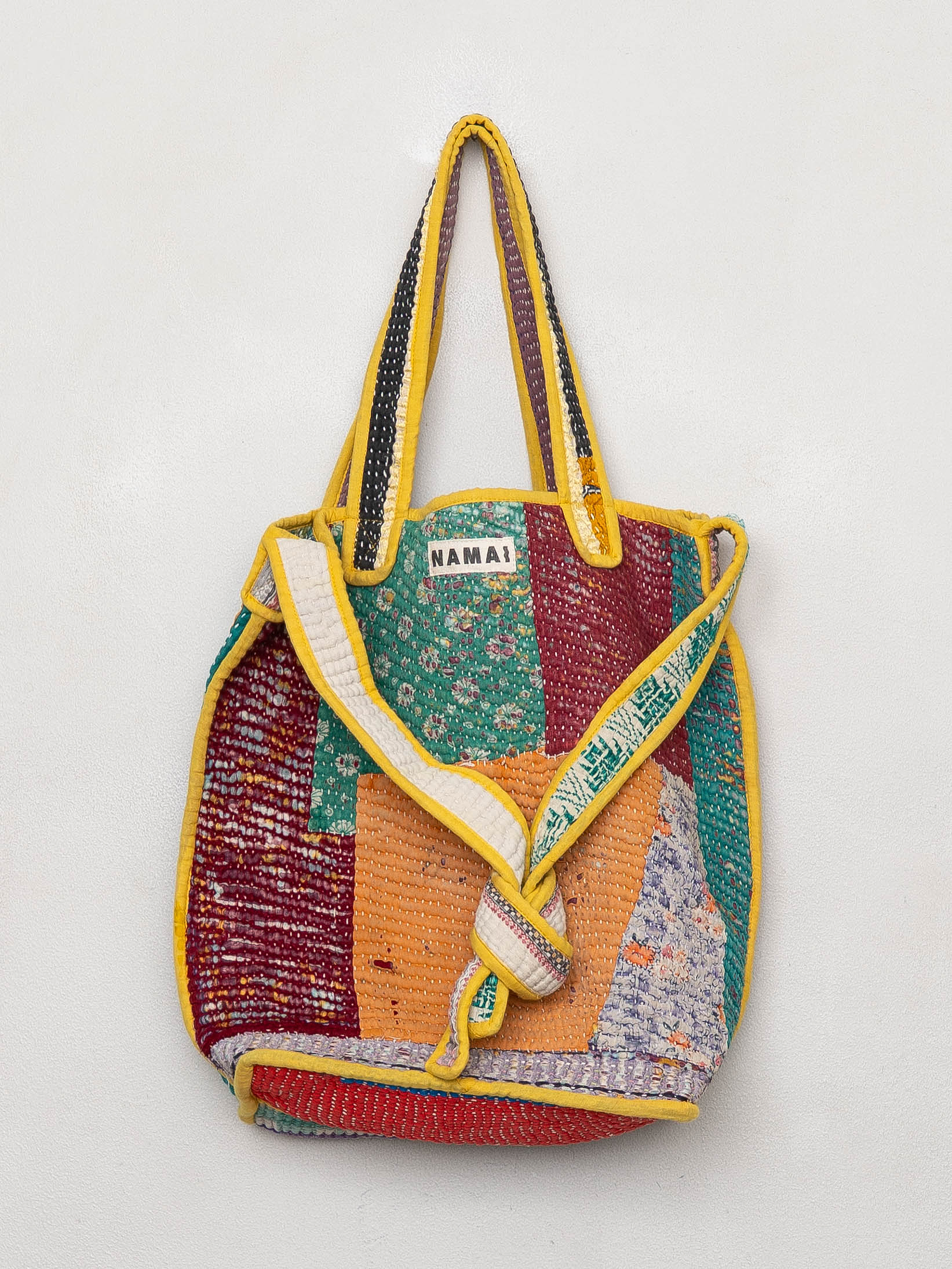 The Xoti II Zero-Waste Quilted Kantha Bag