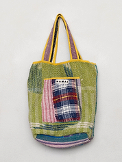The Xoti II Zero-Waste Quilted Kantha Bag