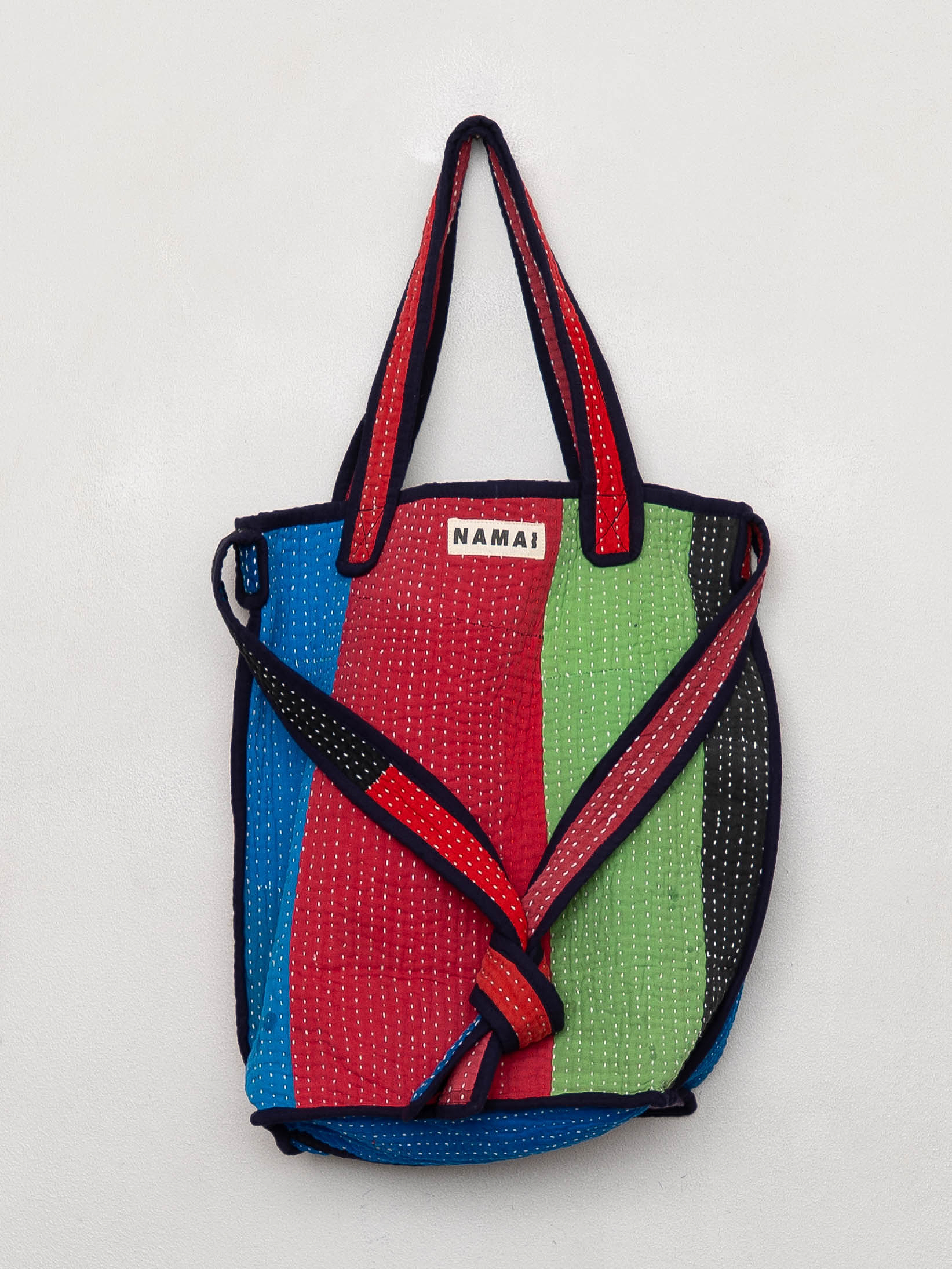 The Xoti II Zero-Waste Quilted Kantha Bag