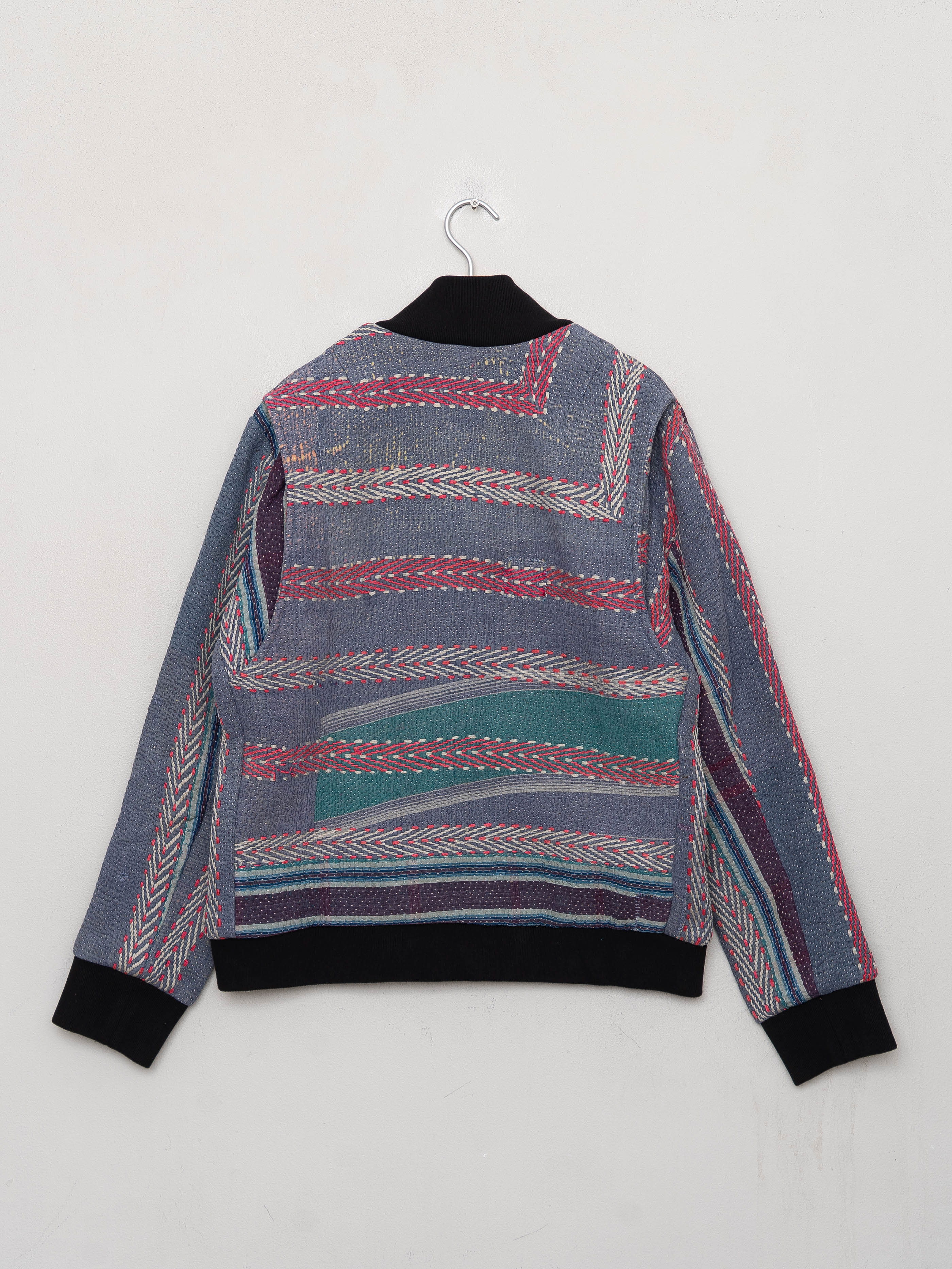 The Veda Quilted One-of-a-Kind Bomber Jacket - Large