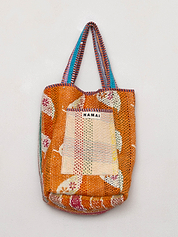 The Xoti II Zero-Waste Quilted Kantha Bag
