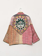 The Ladhiya Suzani Quilted Kantha Jacket