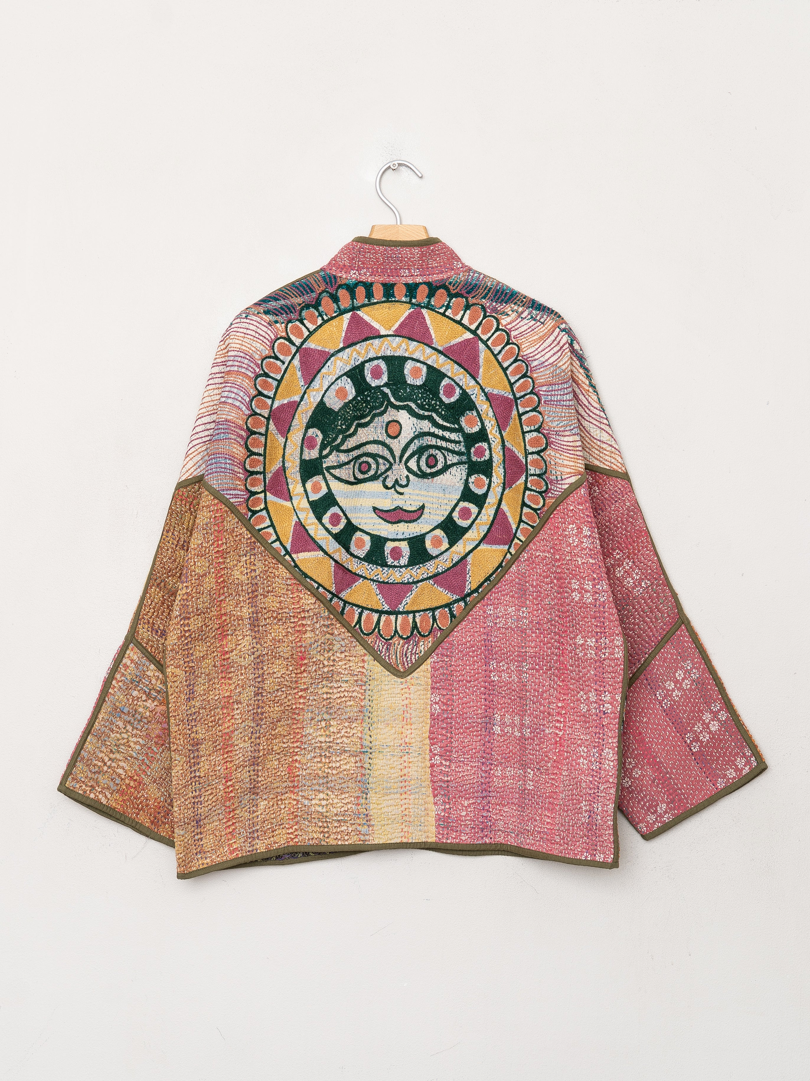 The Ladhiya Suzani Quilted Kantha Jacket