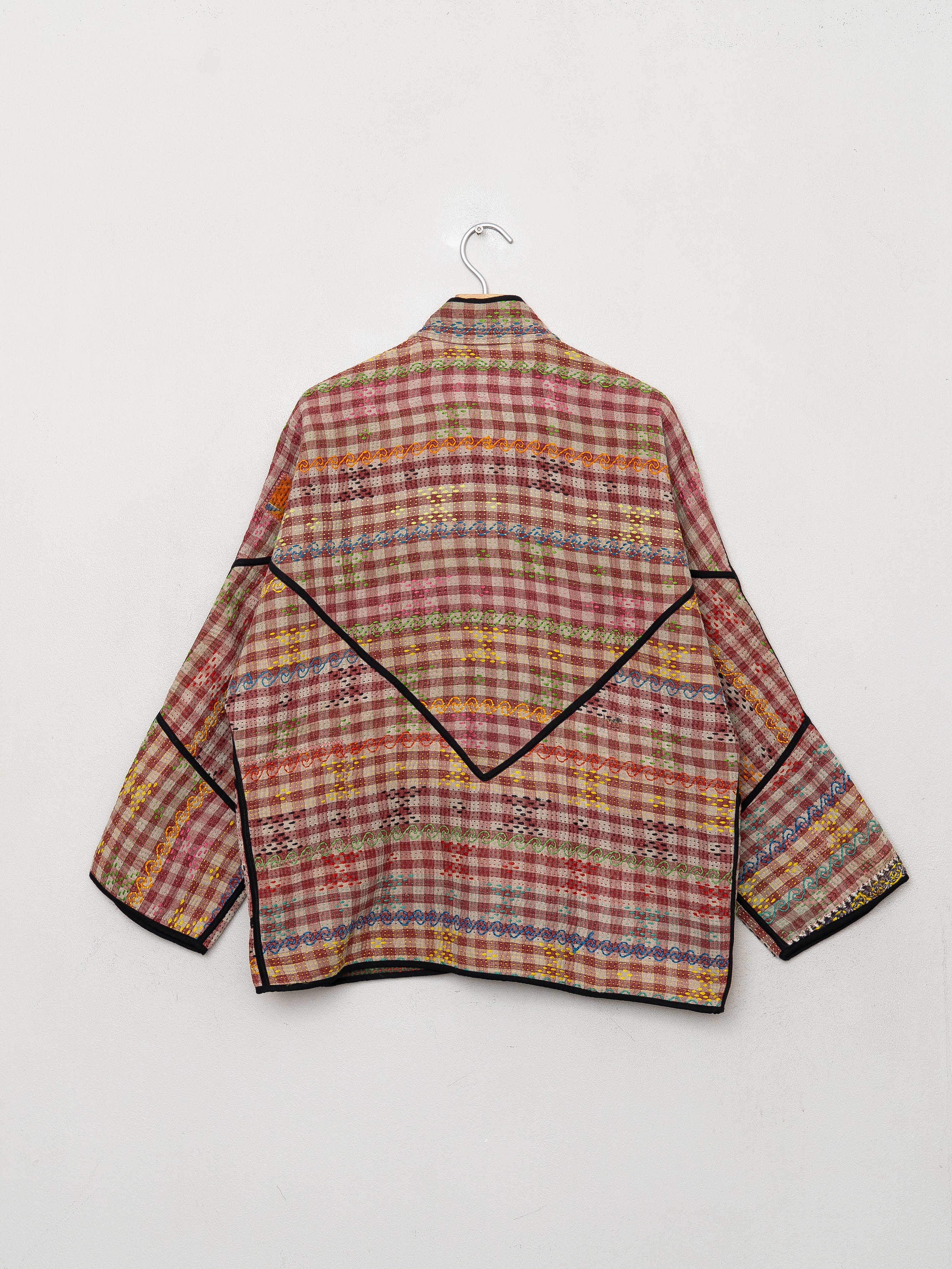 The Ladhiya Quilted Patchwork Kantha Jacket Wholesale
