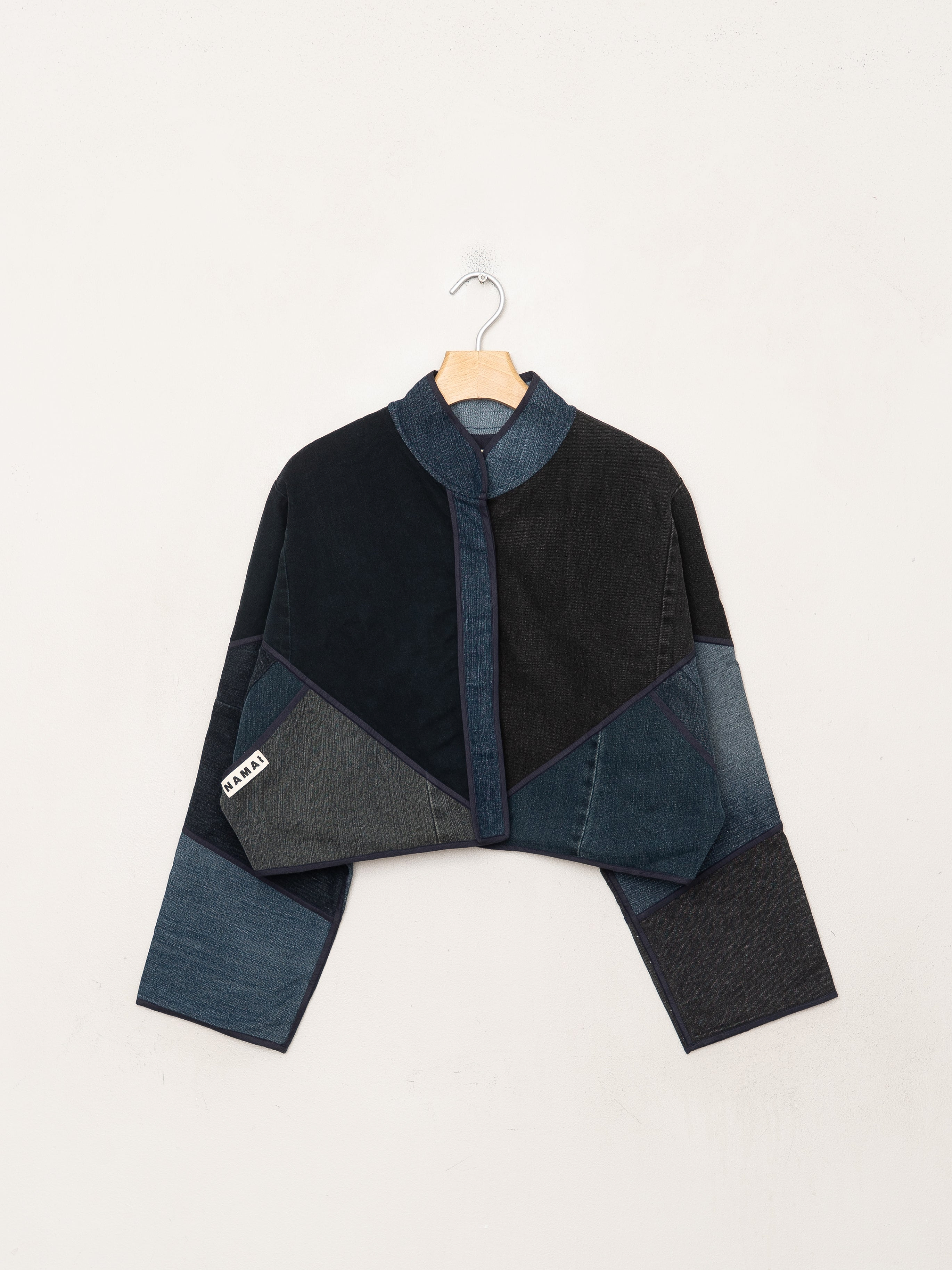 The Kaira Cropped Denim Jacket - Medium