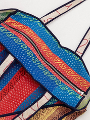 The Raksa Quilted Kantha Bag