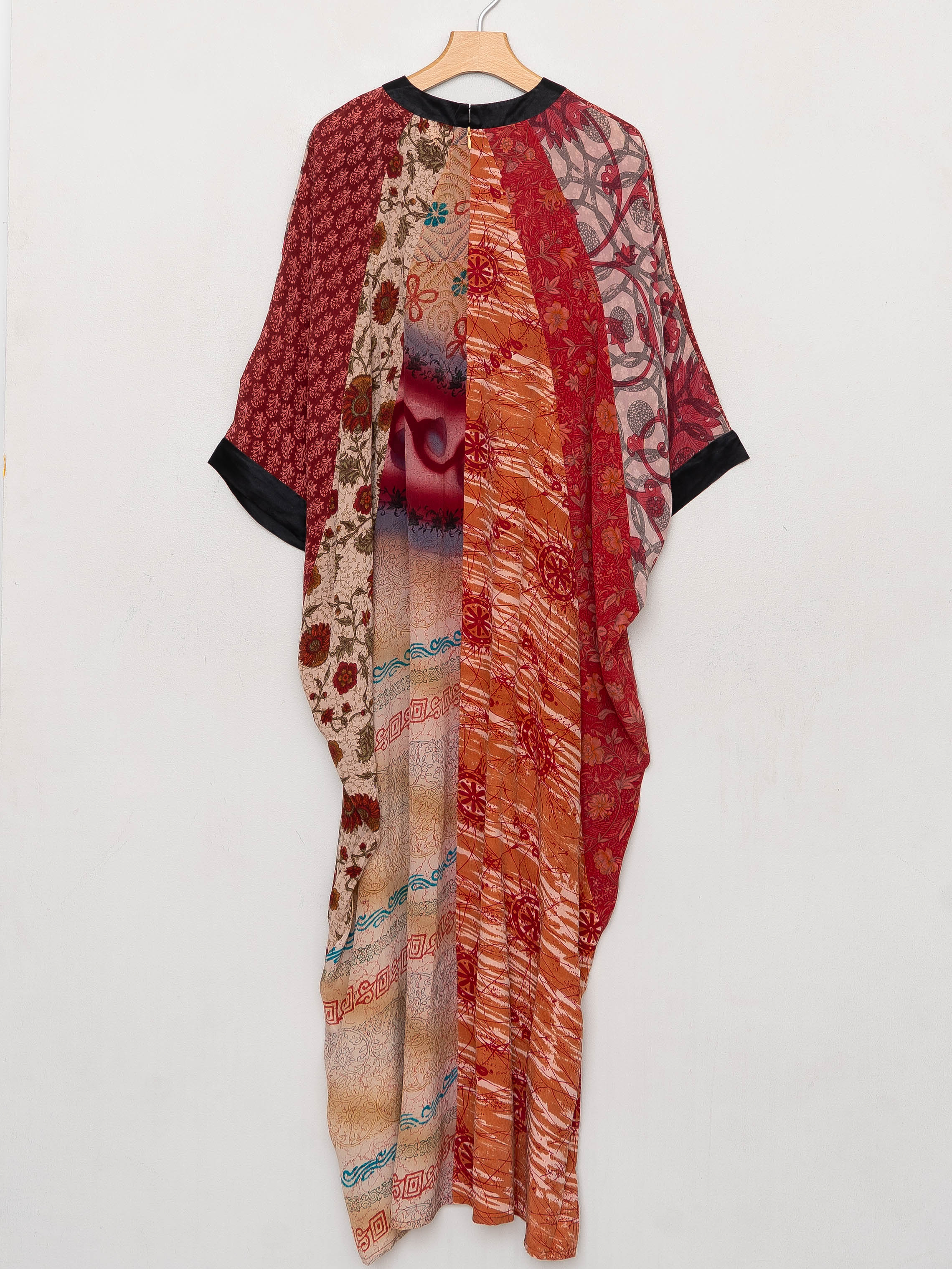 The Simmy Long Dress  - One Size - Upcycled Silk