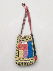 The Xoti II Zero-Waste Quilted Kantha Bag
