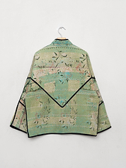 The Ladhiya Quilted Patchwork Kantha Jacket