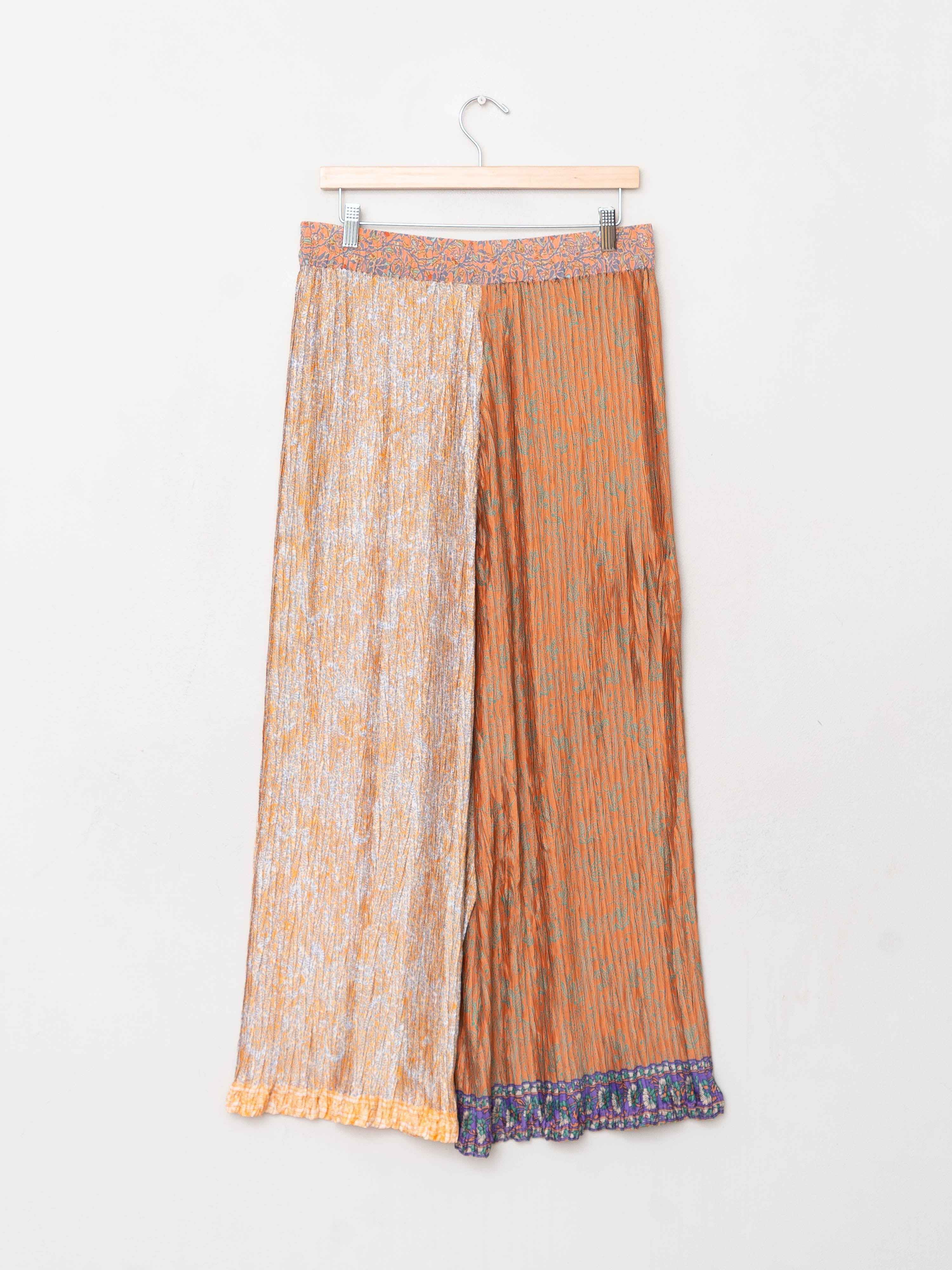 The Tanvi Pleated Pant - Large - Upcycled