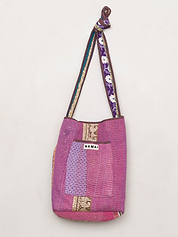 The Xoti II Zero-Waste Quilted Kantha Bag