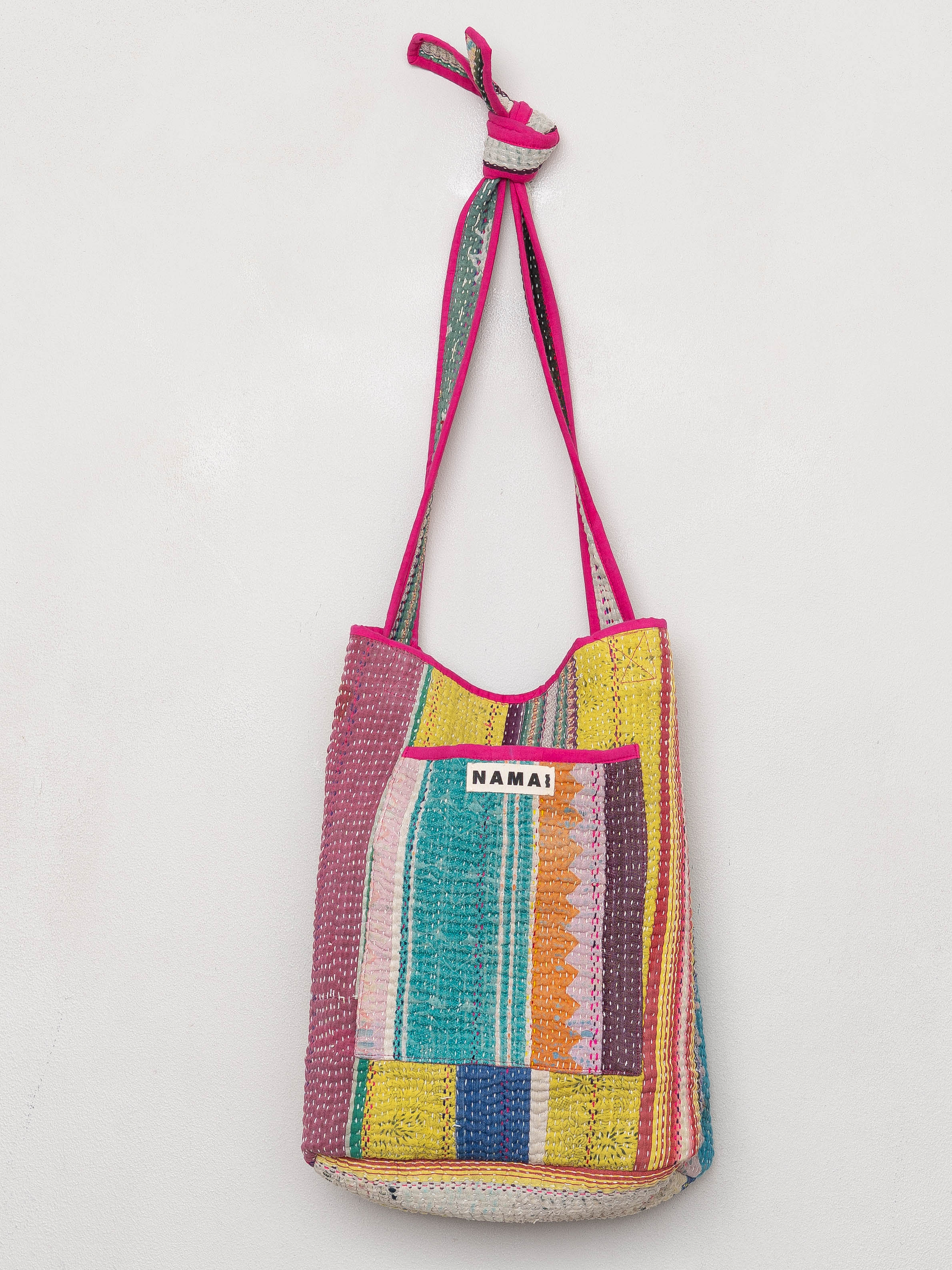 The Xoti II Zero-Waste Quilted Kantha Bag