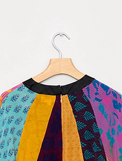 The Simmy Long Dress  - One Size - Upcycled Silk
