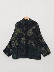 The Ladhiya Suzani Quilted Kantha Jacket