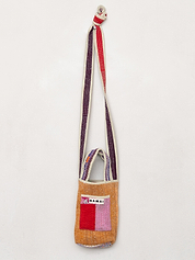 The Xoti Mini Zero-Waste Quilted Kantha Bag