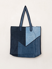 The Pasha Carryall Denim Tote Bag