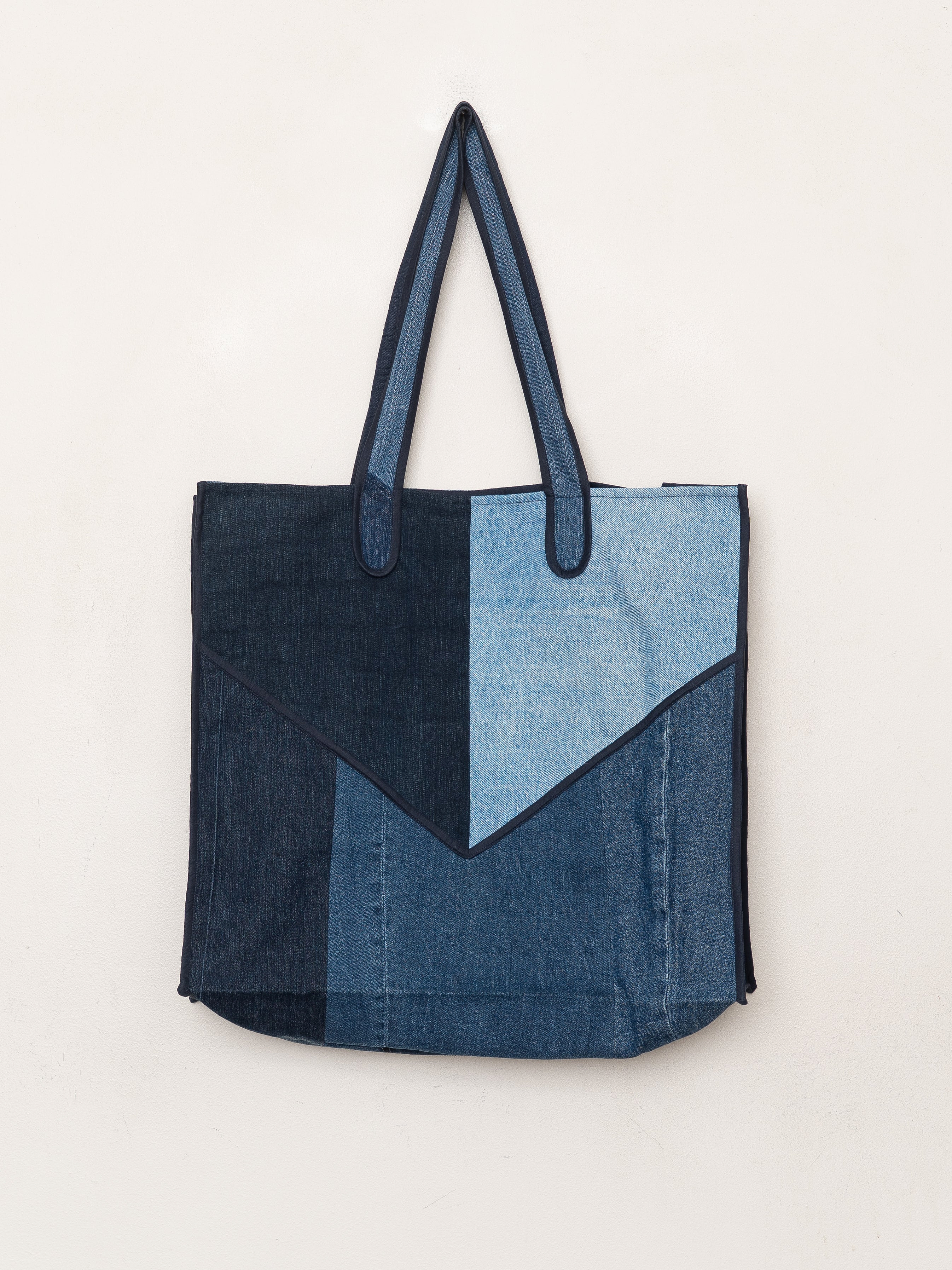 The Pasha Carryall Denim Tote Bag