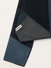 The Kaira Cropped Denim Jacket - Medium