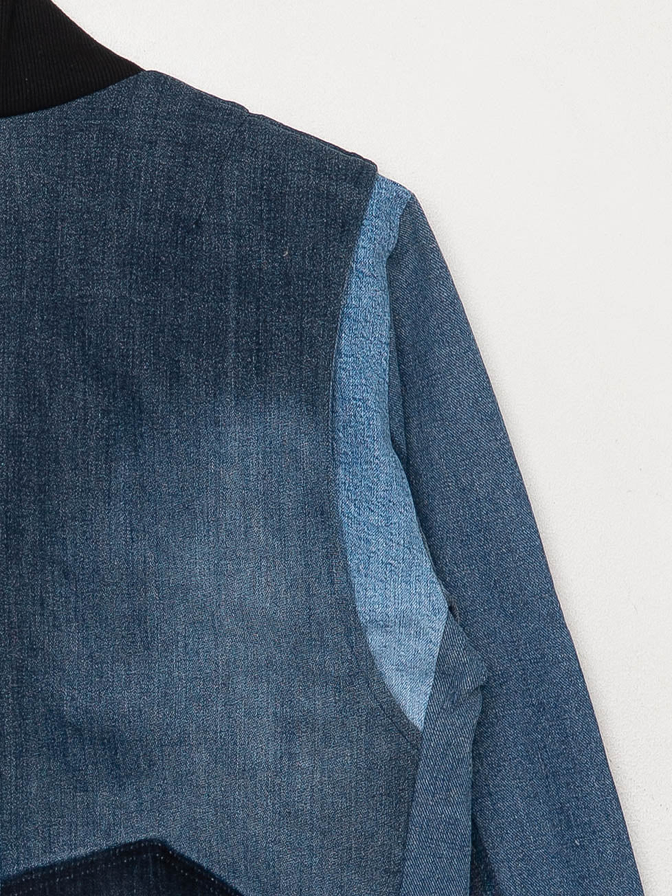 The Veda Denim Bomber Jacket - Small