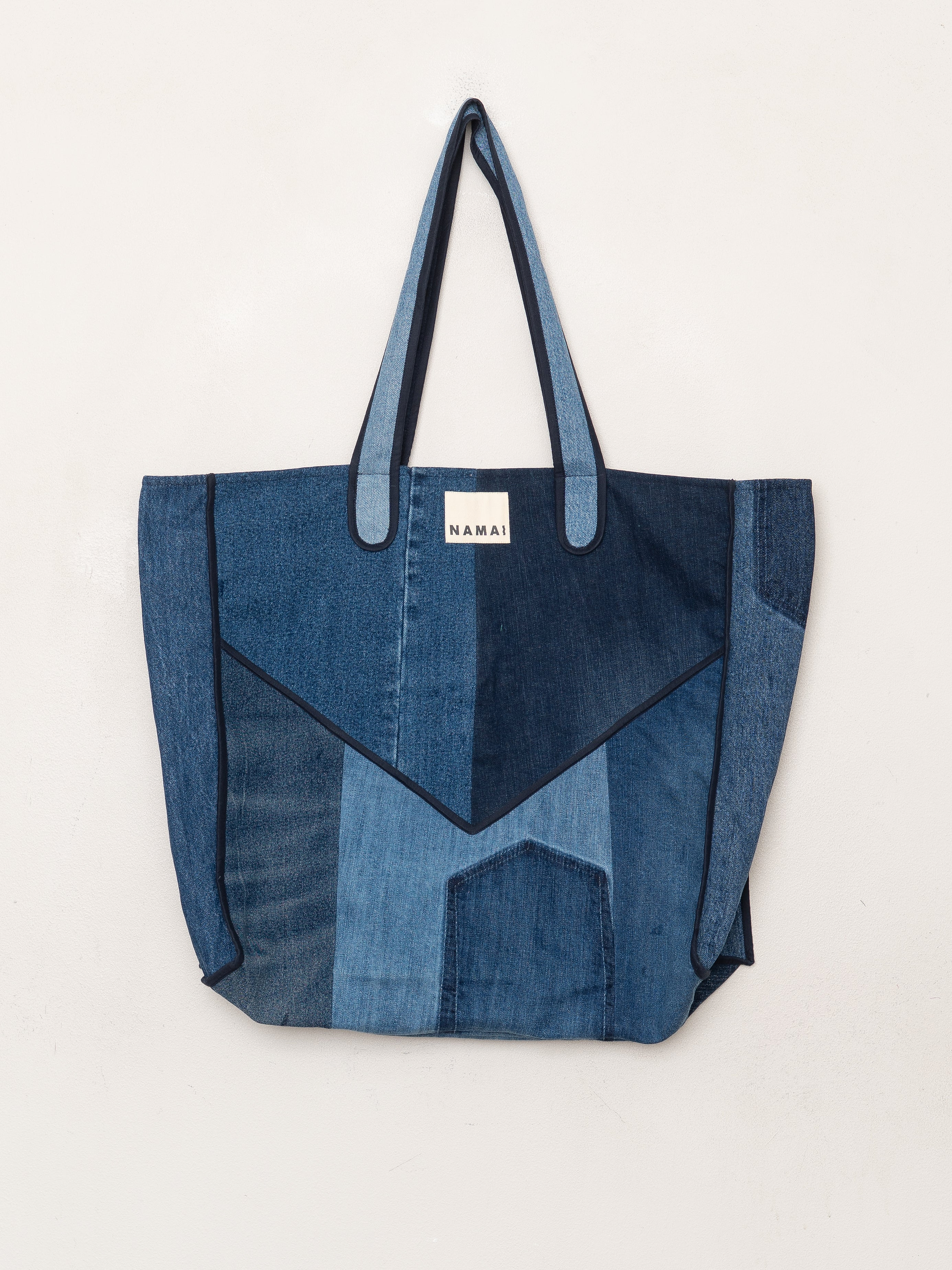 The Pasha Carryall Denim Tote Bag