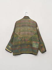 The Ladhiya Quilted Patchwork Kantha Jacket Wholesale