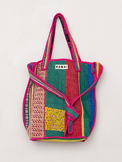 The Xoti II Zero-Waste Quilted Kantha Bag