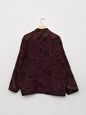 The Ladhiya Quilted Suzani Kantha Jacket