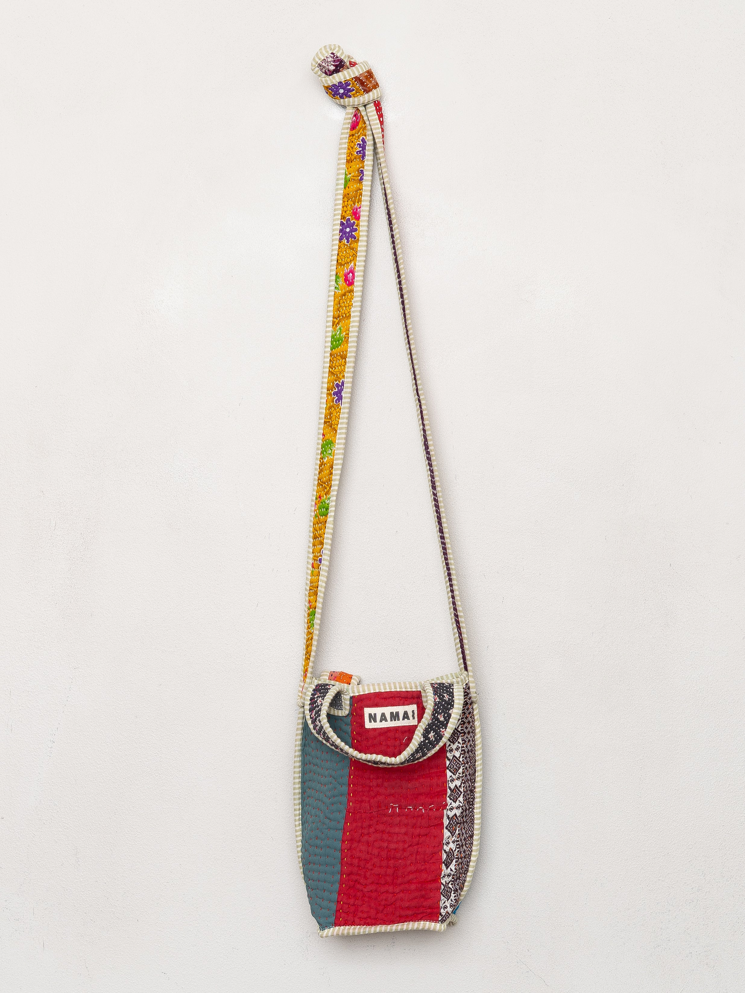 The Xoti Mini Zero-Waste Quilted Kantha Bag