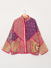 The Ladhiya Suzani Quilted Kantha Jacket
