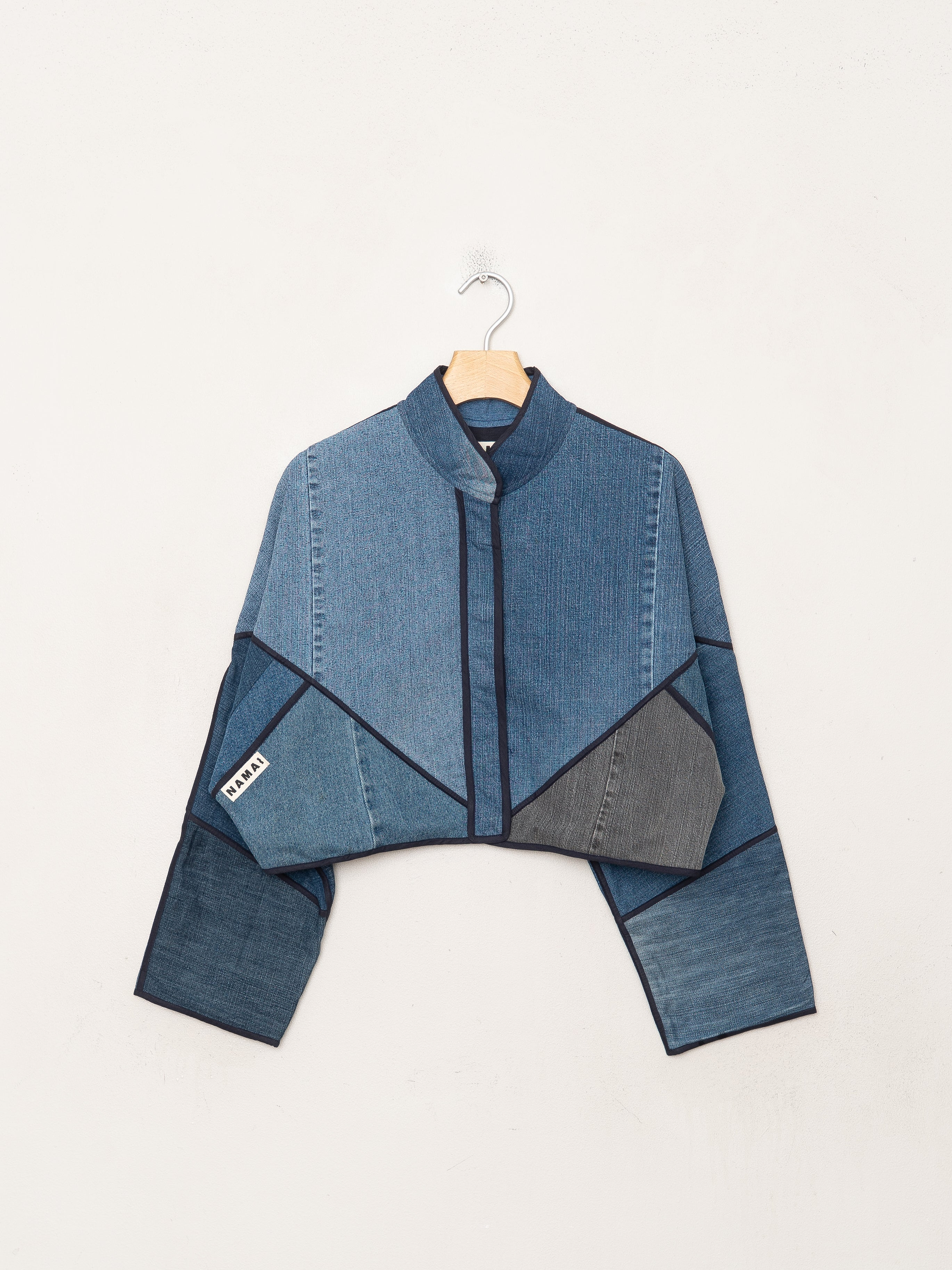 The Kaira Cropped Denim Jacket - Medium