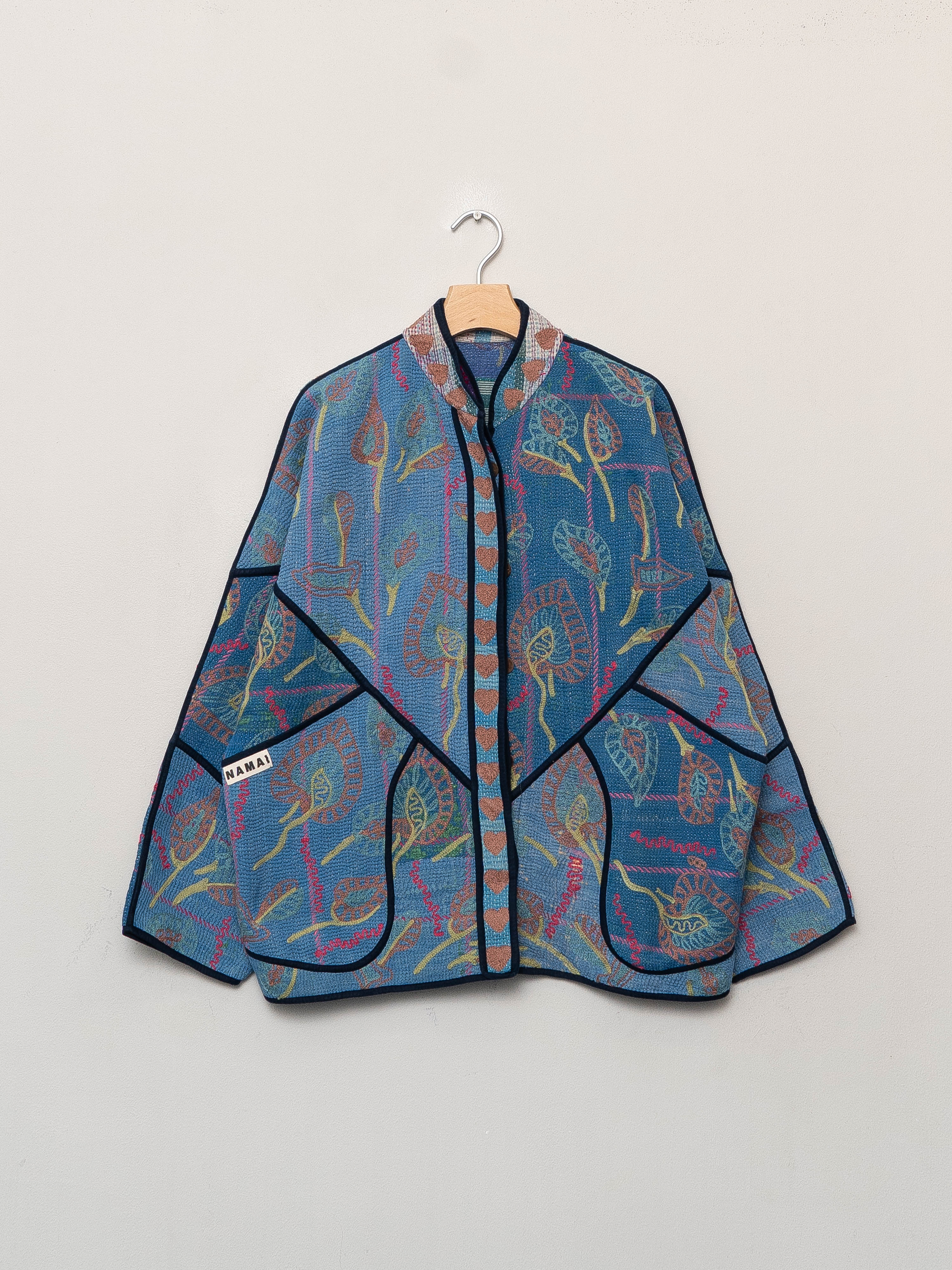 The Ladhiya Suzani Quilted Kantha Jacket
