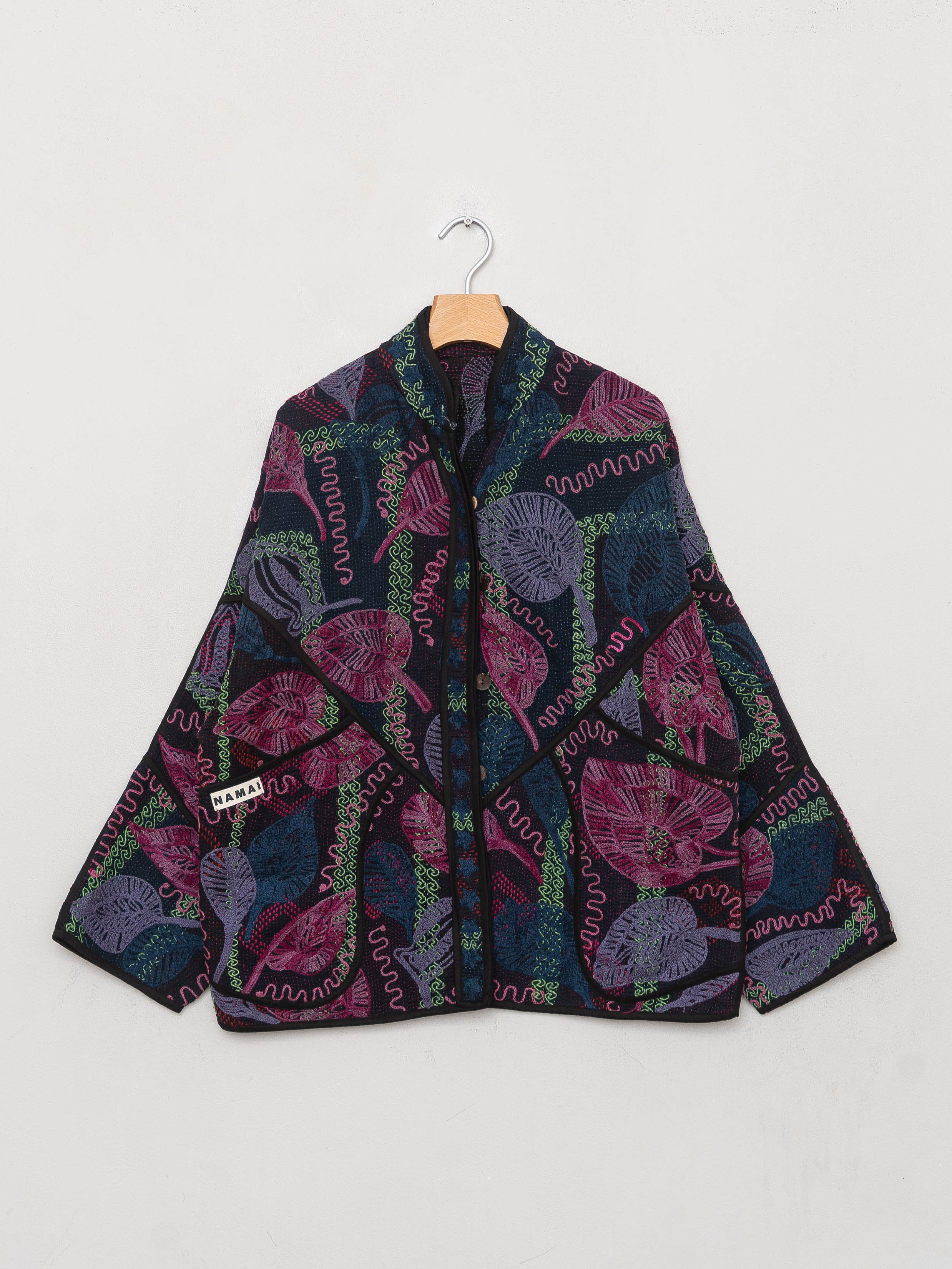 The Ladhiya Suzani Quilted Kantha Jacket