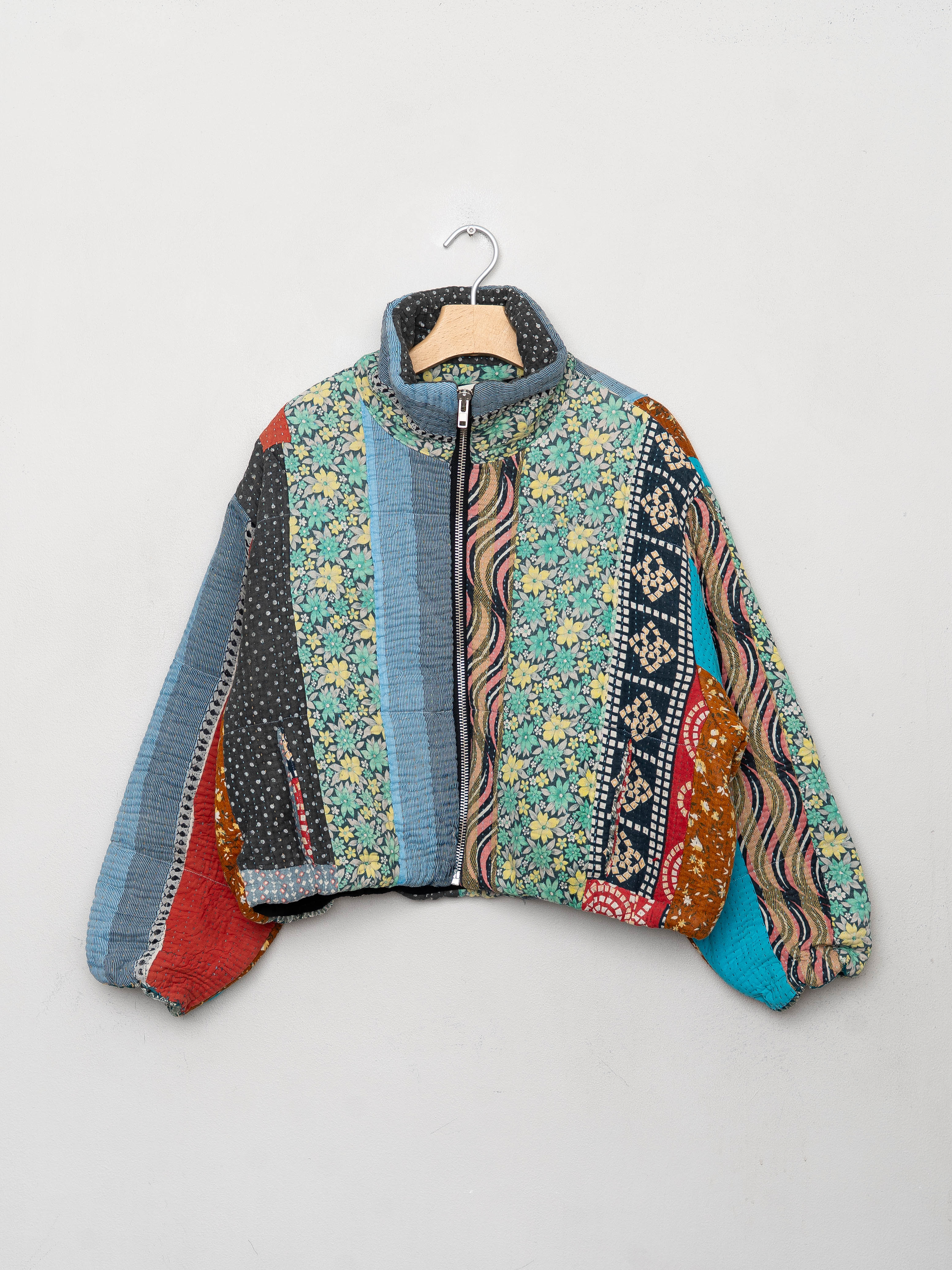 The Shira Cropped Bomber Jacket