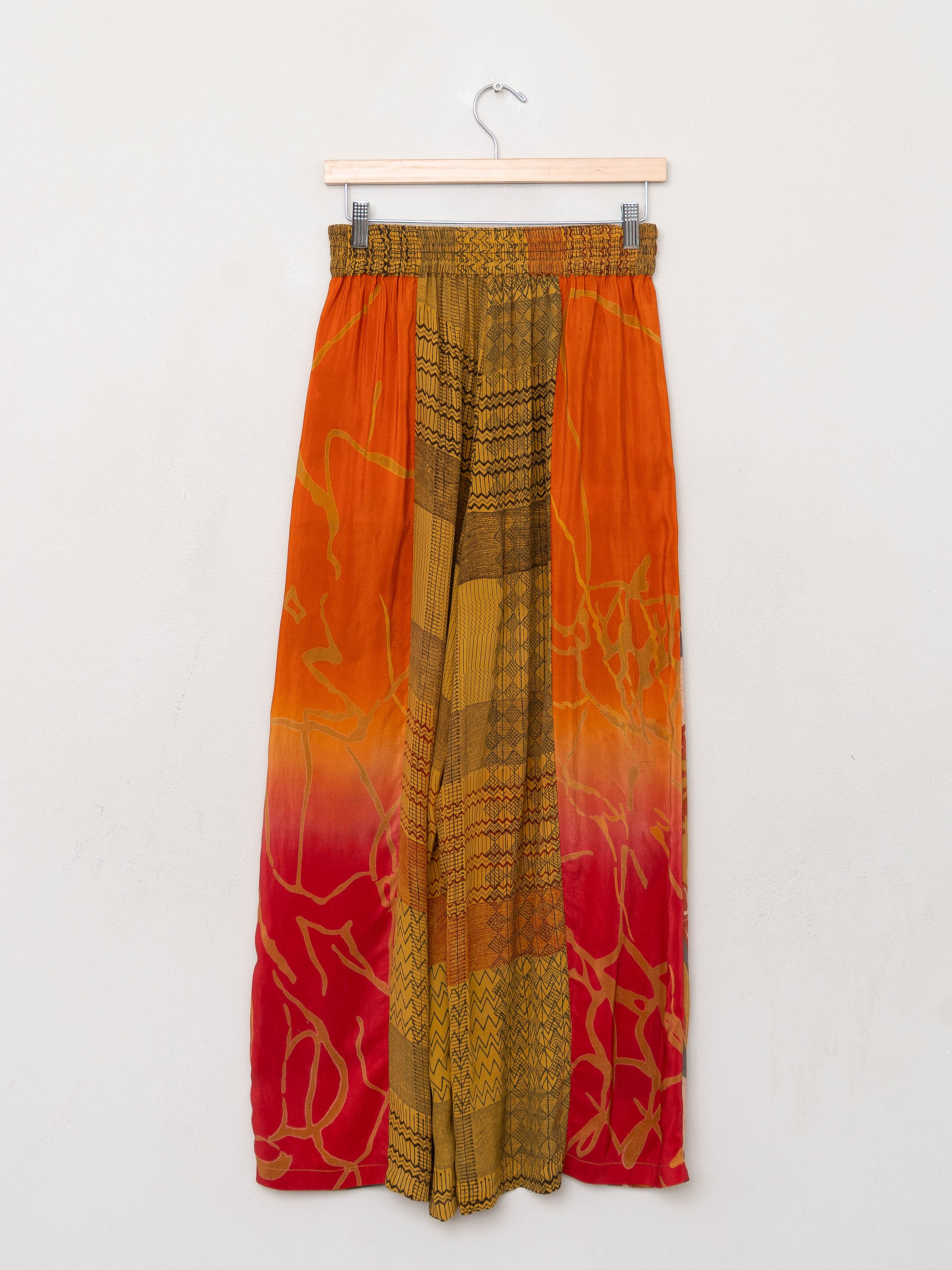 The Nayan Pant - Small - Upcycled Silk