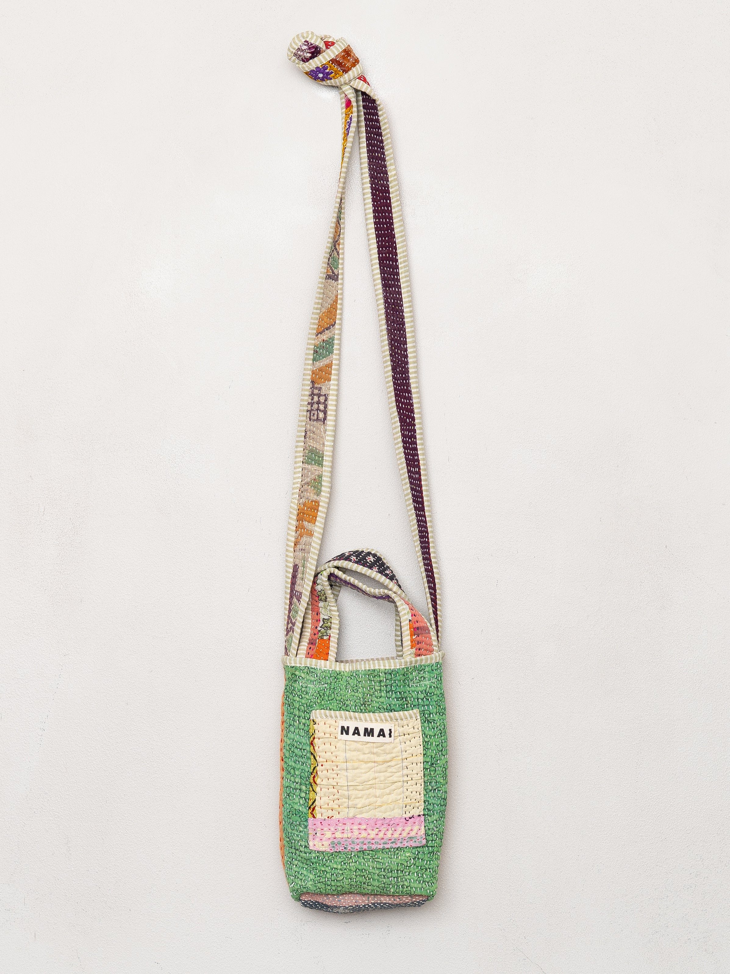 The Xoti Mini Zero-Waste Quilted Kantha Bag