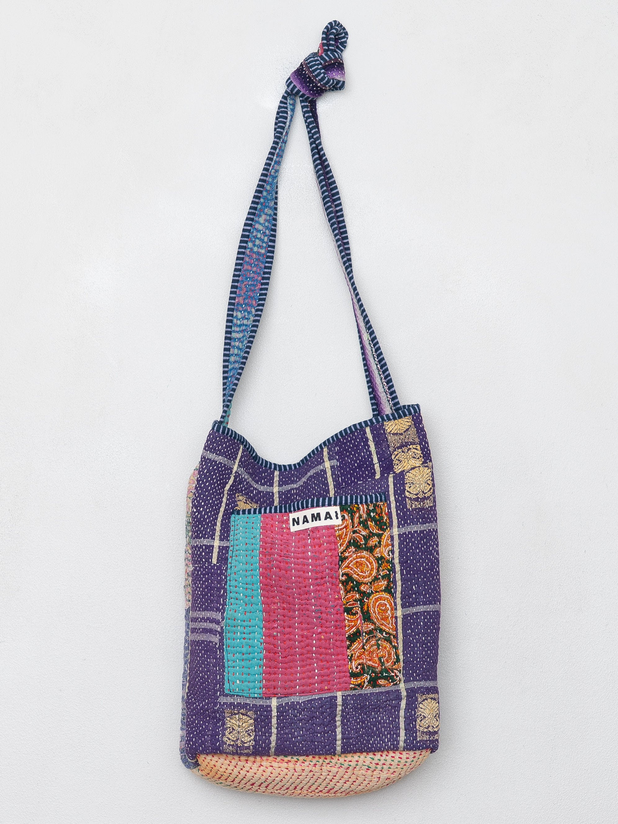 The Xoti II Zero-Waste Quilted Kantha Bag