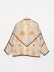The Ladhiya Quilted Suzani Kantha Jacket
