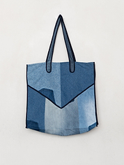 The Pasha Carryall Denim Tote Bag