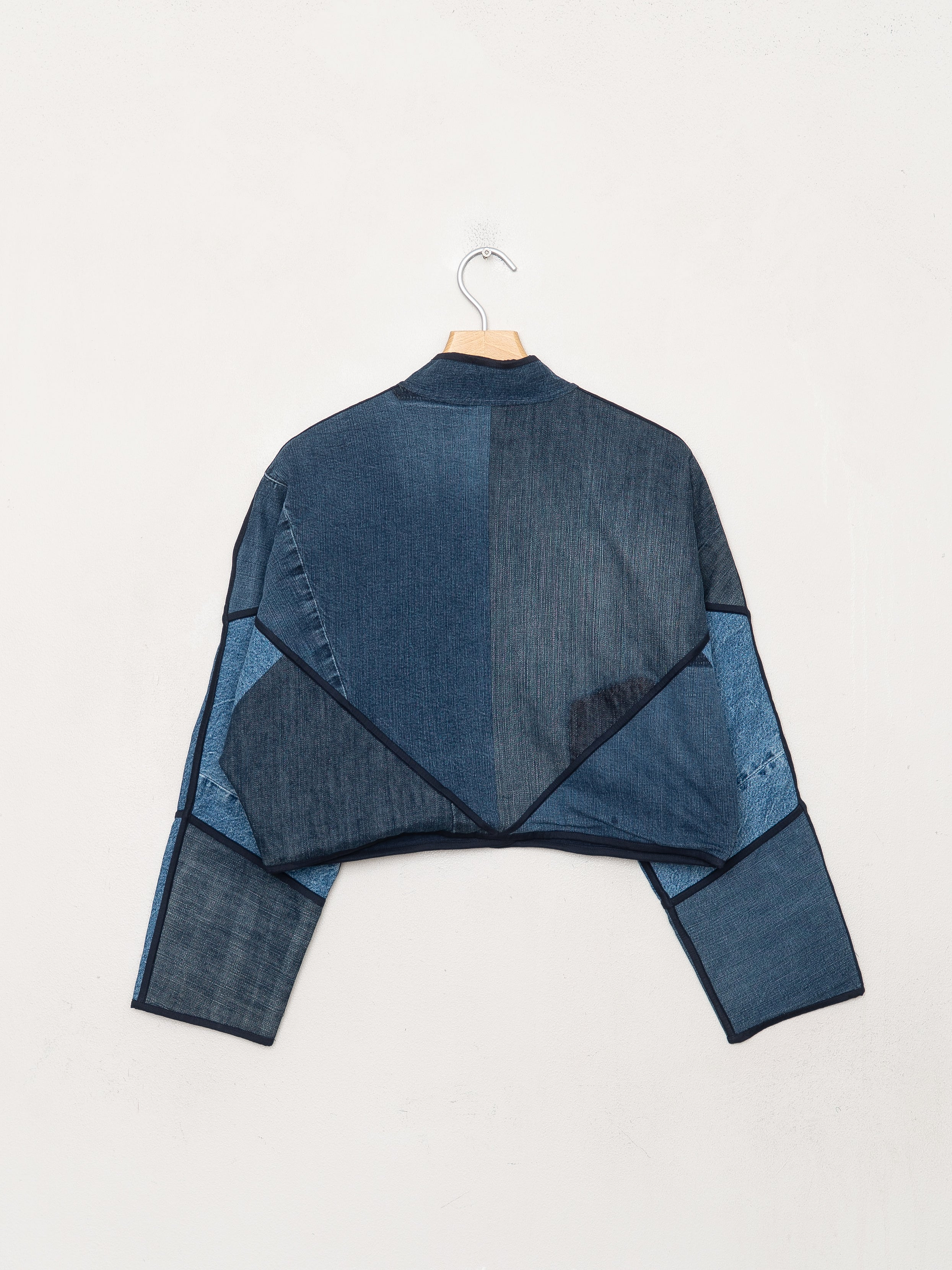The Kaira Cropped Denim Jacket - Small