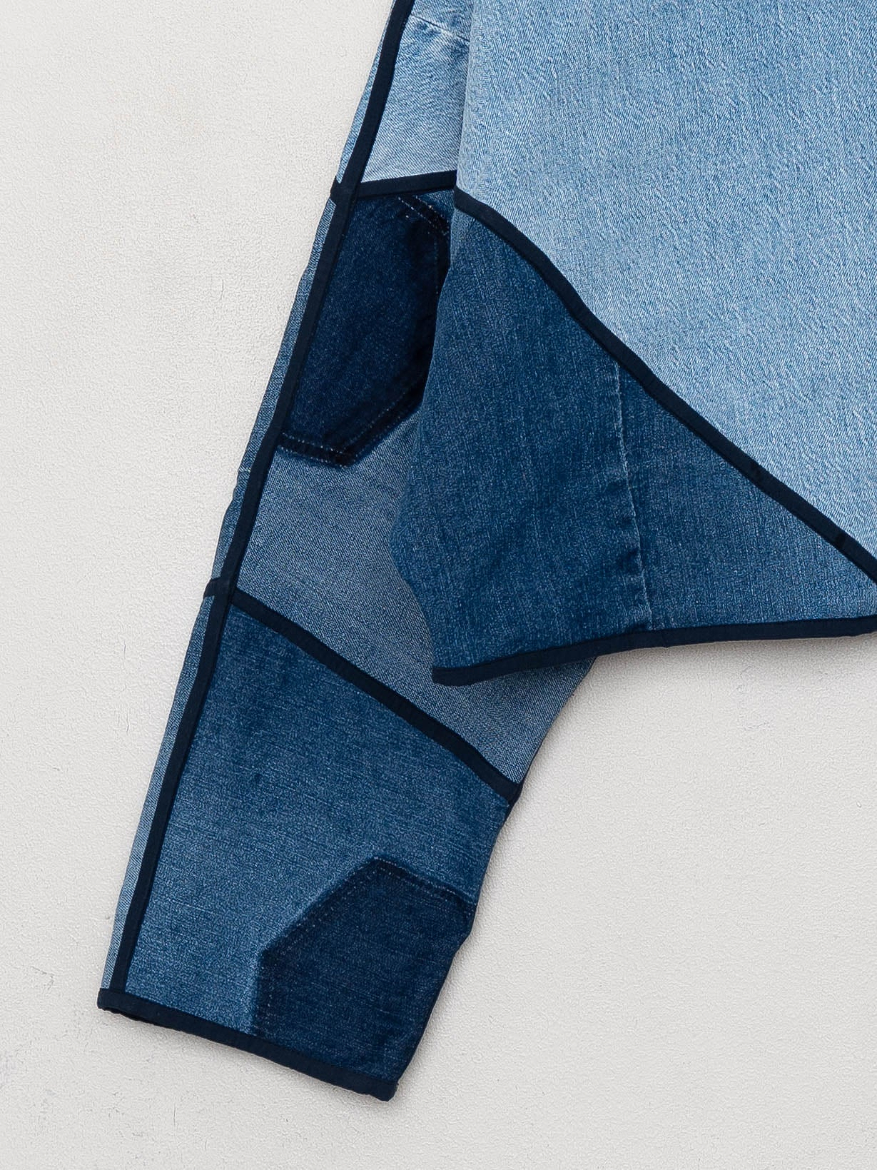 The Kaira Cropped Denim Jacket - Medium