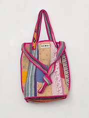 The Xoti II Zero-Waste Quilted Kantha Bag