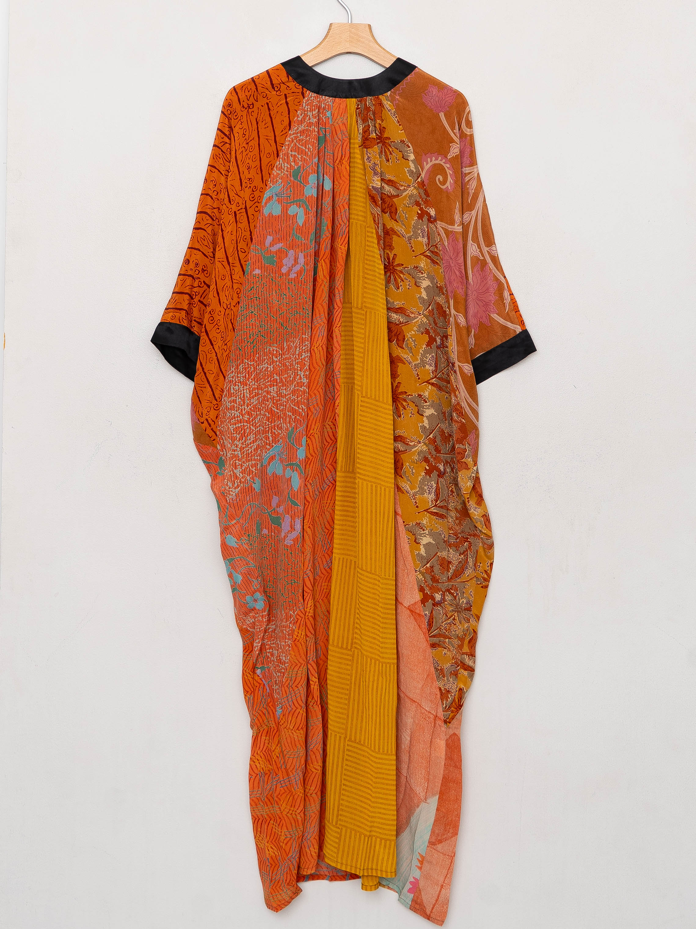 The Simmy Long Dress  - One Size - Upcycled Silk