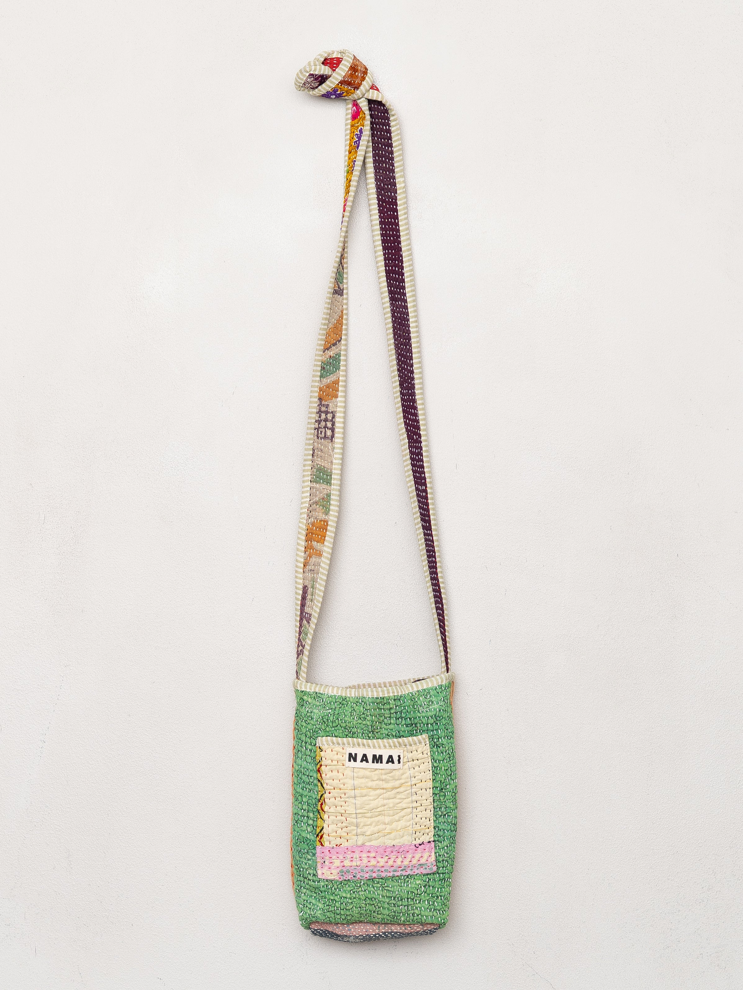The Xoti Mini Zero-Waste Quilted Kantha Bag
