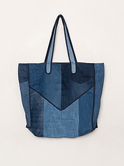 The Pasha Carryall Denim Tote Bag