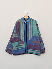The Ladhiya Suzani Quilted Kantha Jacket