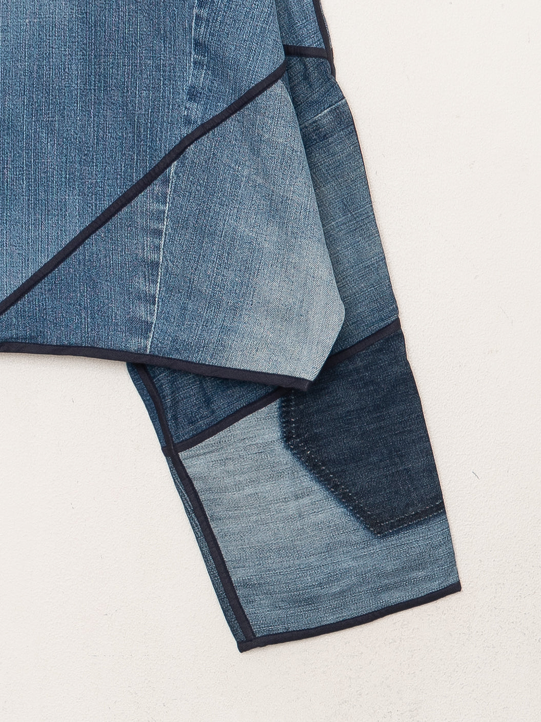 The Kaira Cropped Denim Jacket - Medium