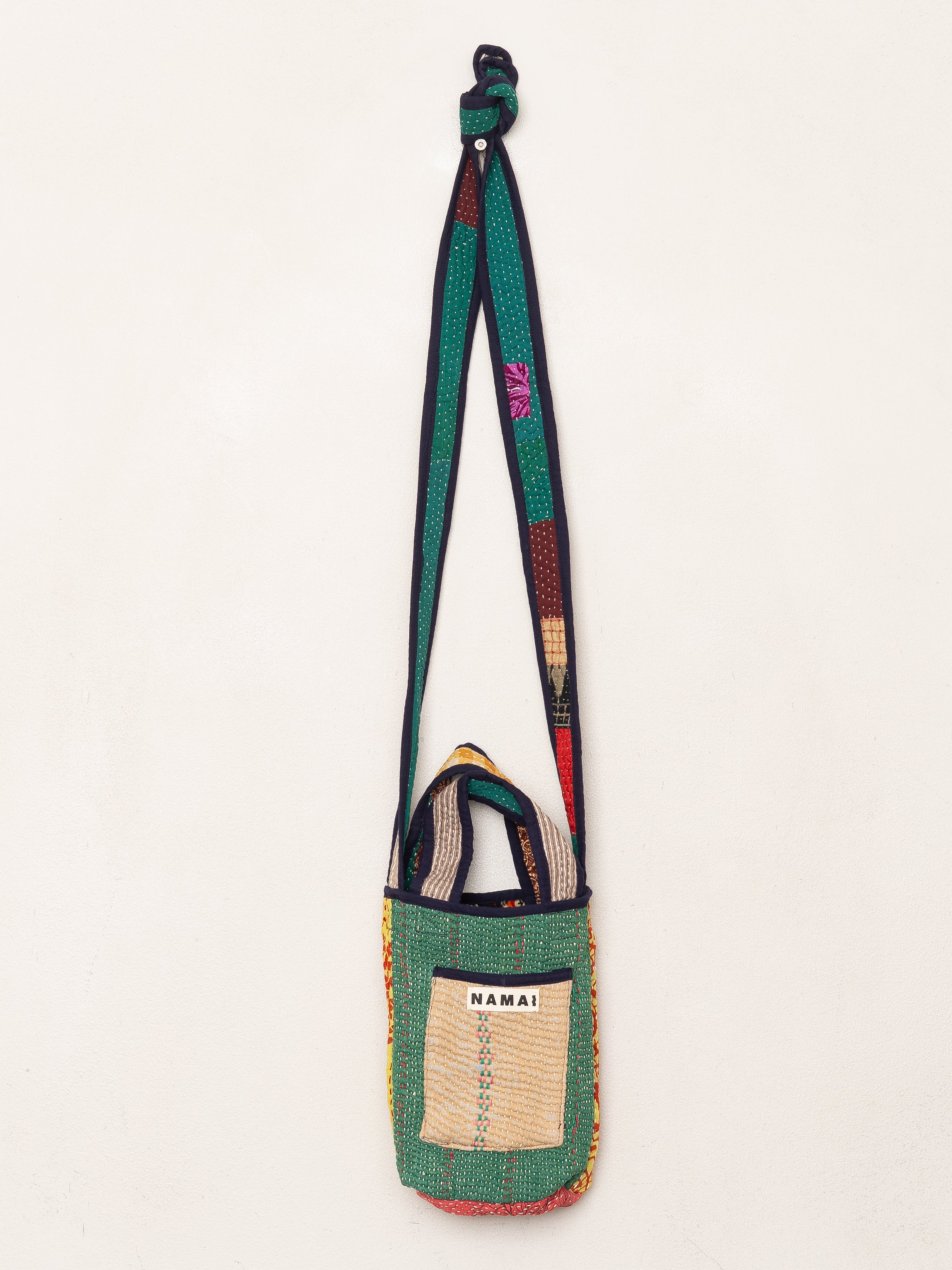 The Xoti Mini Zero-Waste Quilted Kantha Bag