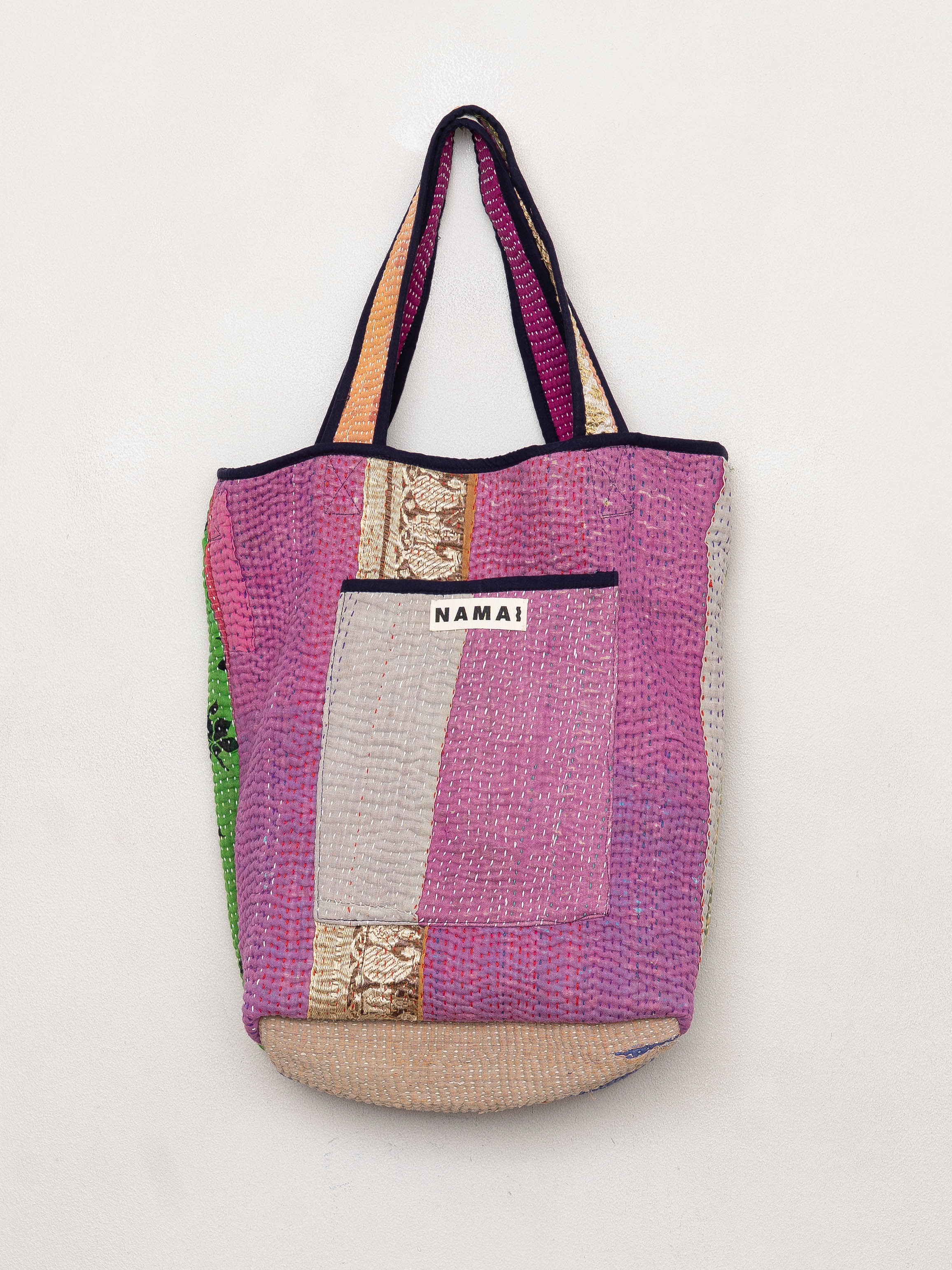 The Xoti II Zero-Waste Quilted Kantha Bag