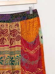 The Nayan Pant - Medium - Upcycled Silk